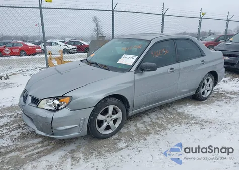 2007 Subaru Impreza 2.5I from USA, damaged, VIN JF1GD61627H517908
